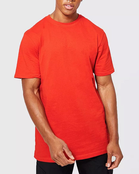 Boohoo plain tee in red