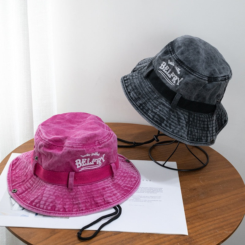 Bellfry utility washed bucket hat