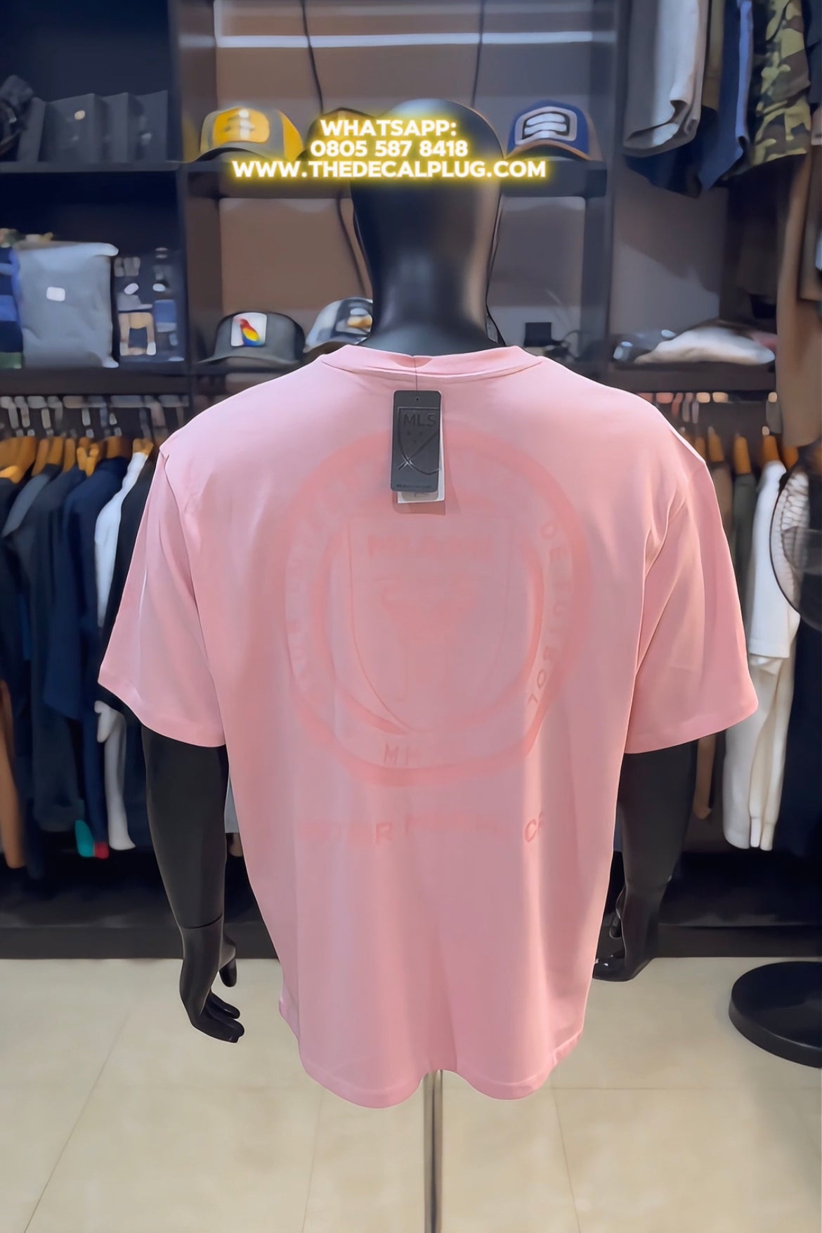 Primark MLS t shirt in pink