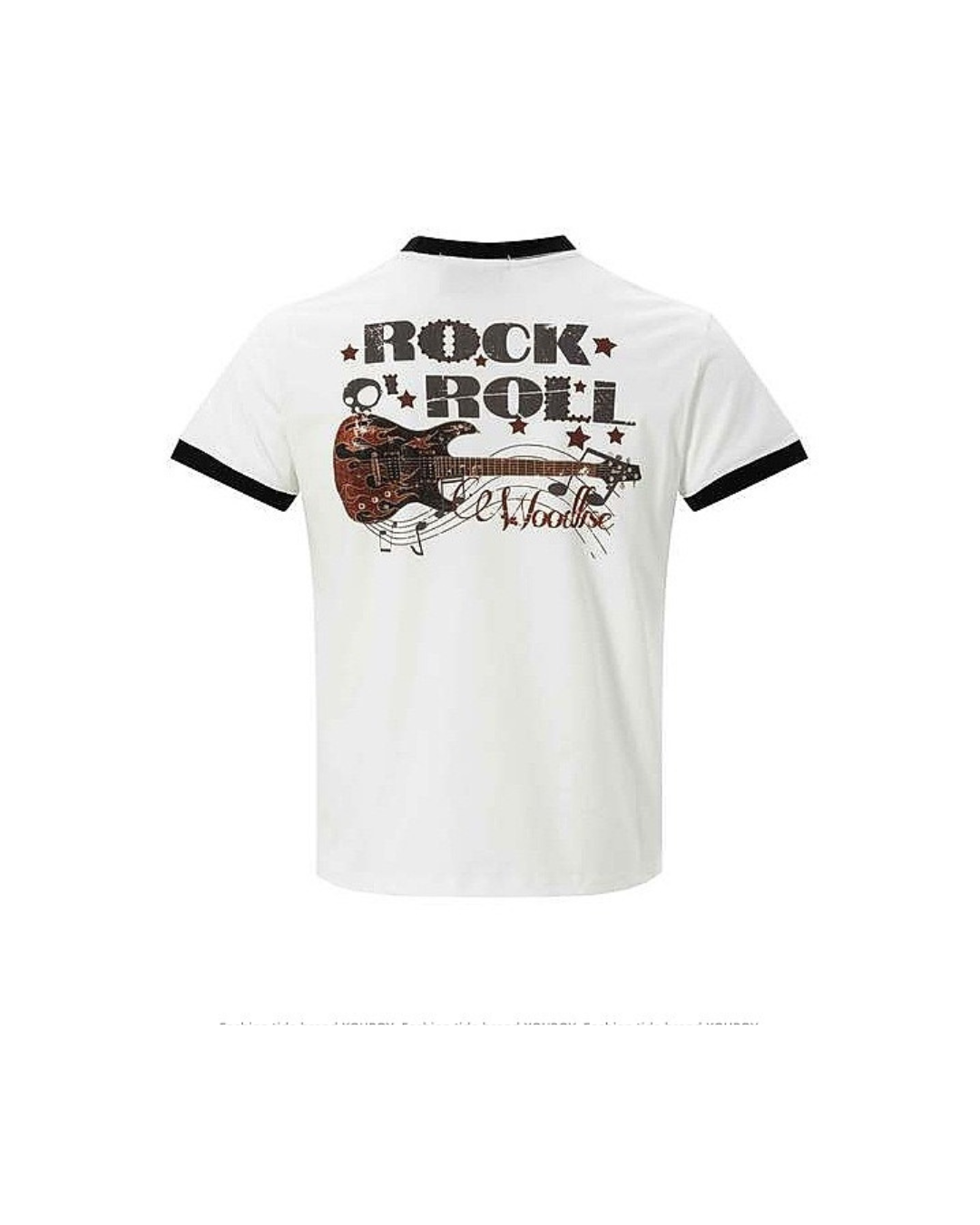 Rock body hug ringer tee