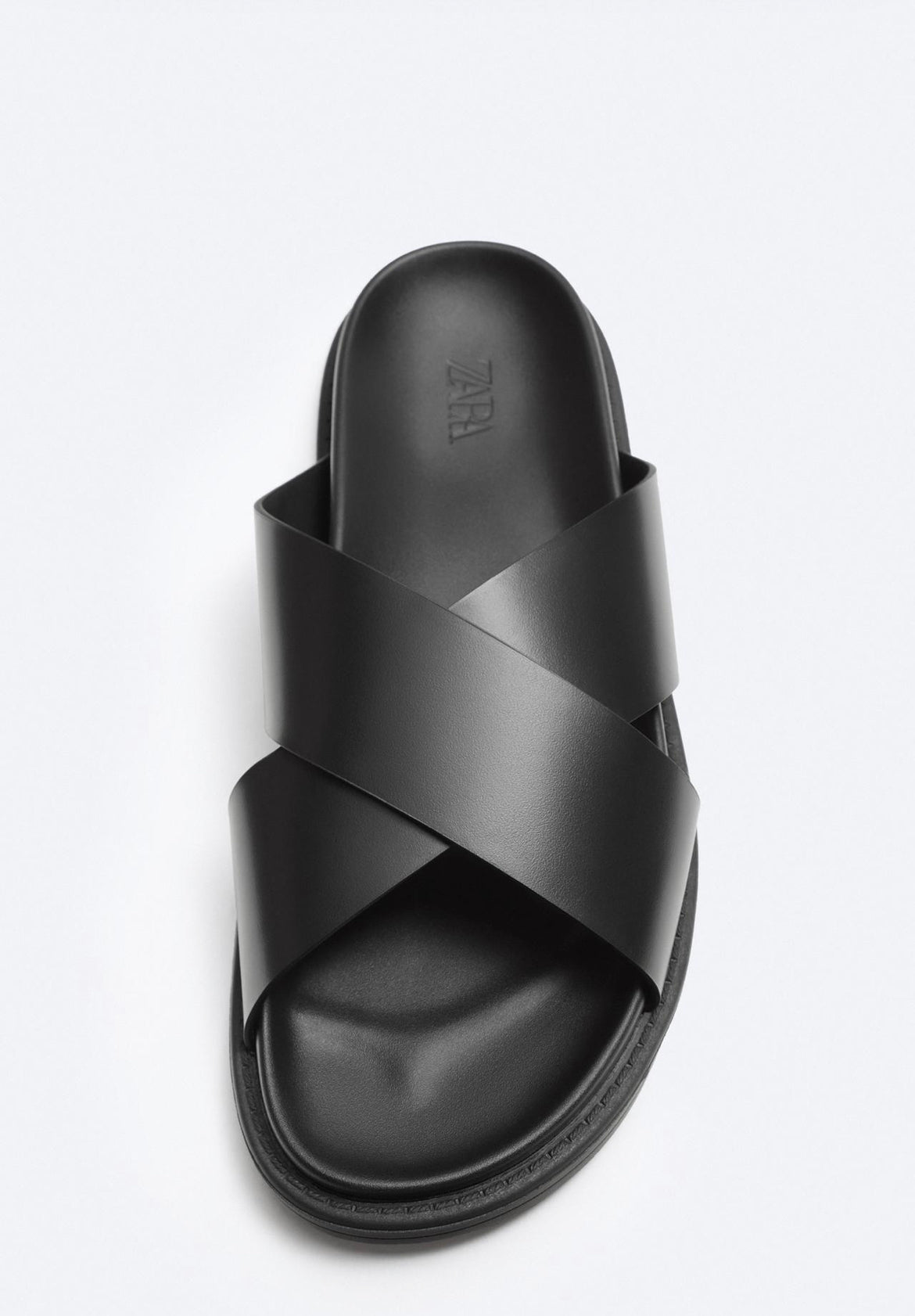 Zara cross strap sandals