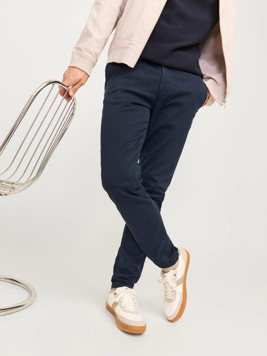 Jack & Jones ombre blue chinos