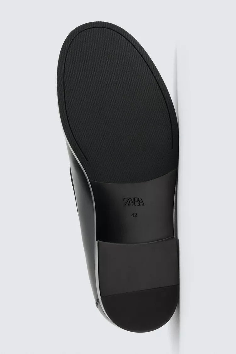 Zara tassel loafers