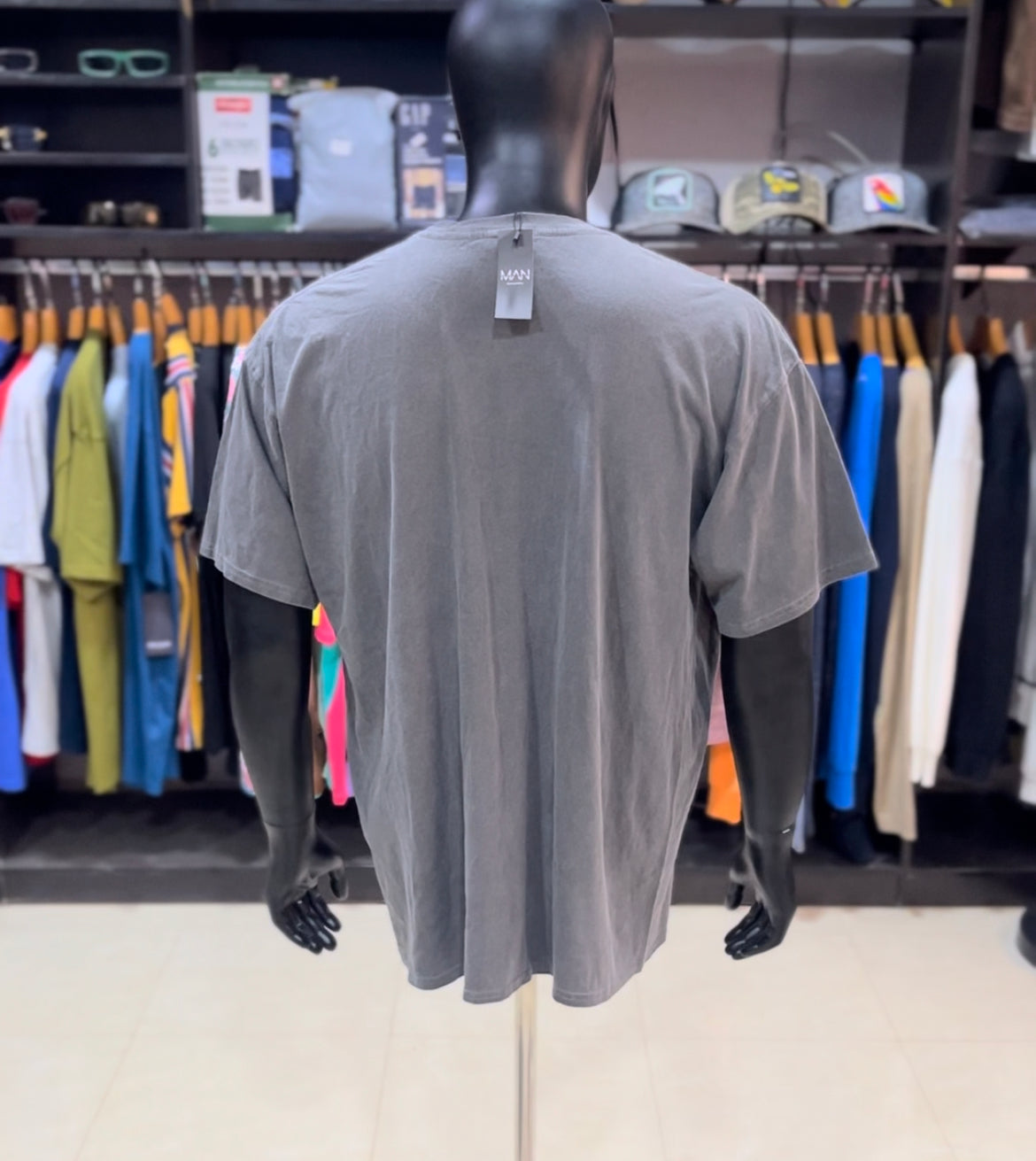 Boohoo crewneck in washed grey