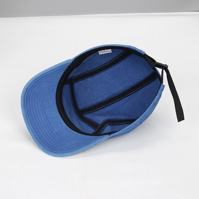 Washed 5 panel hat
