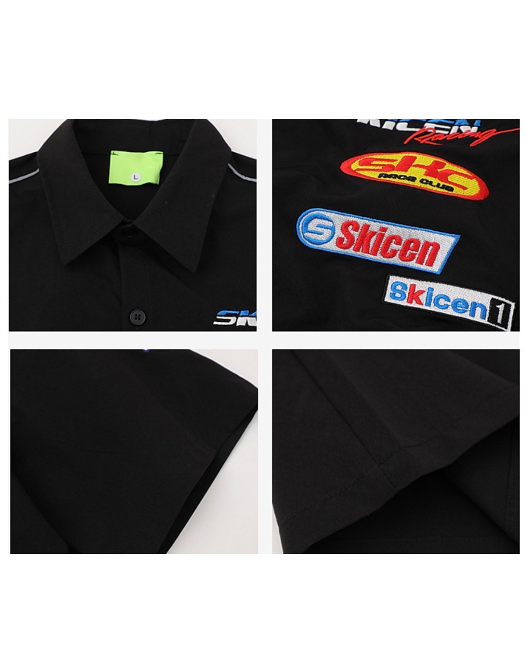 Motorsport button shirt