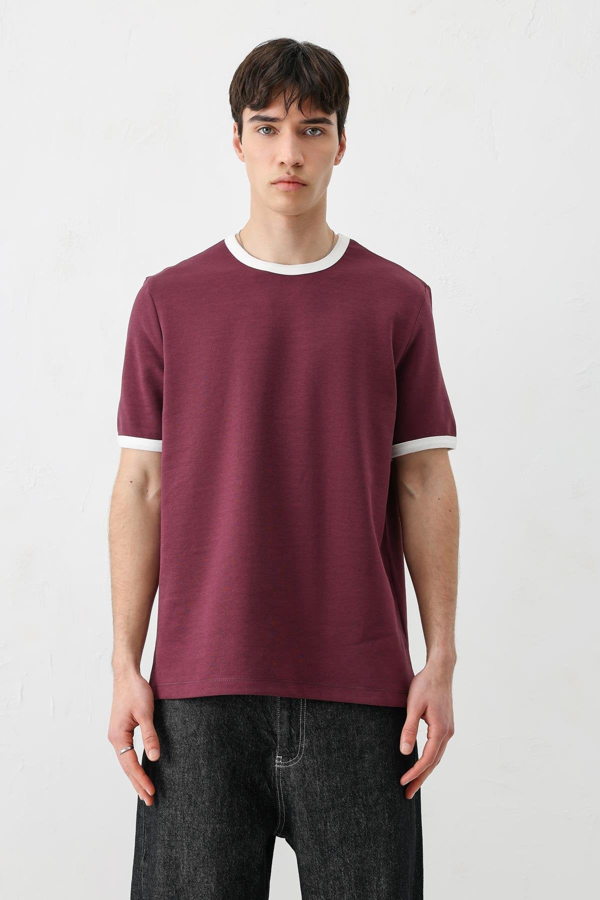Vamos ringer cotton t shirt