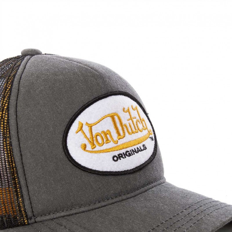 VonDutch VD Originals yellow stitch trucker 
Size: Adjustable