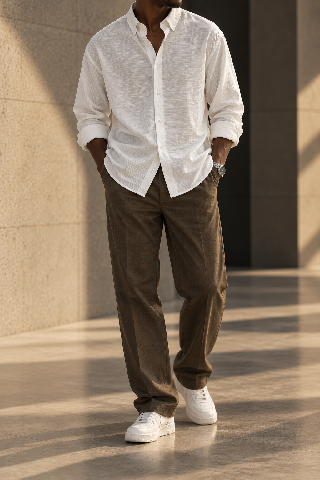 Lenasso Soft cotton oxford shirt
100% cotton