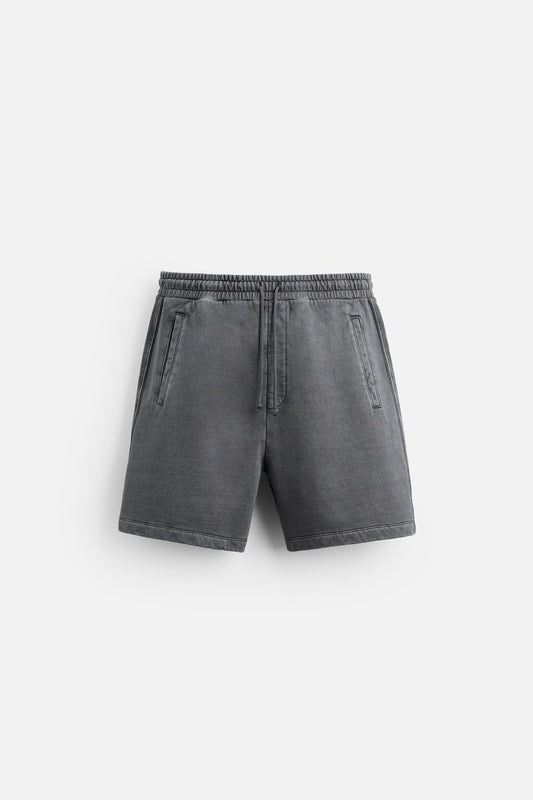 ZARA FADED JOGGER BERMUDA SHORT