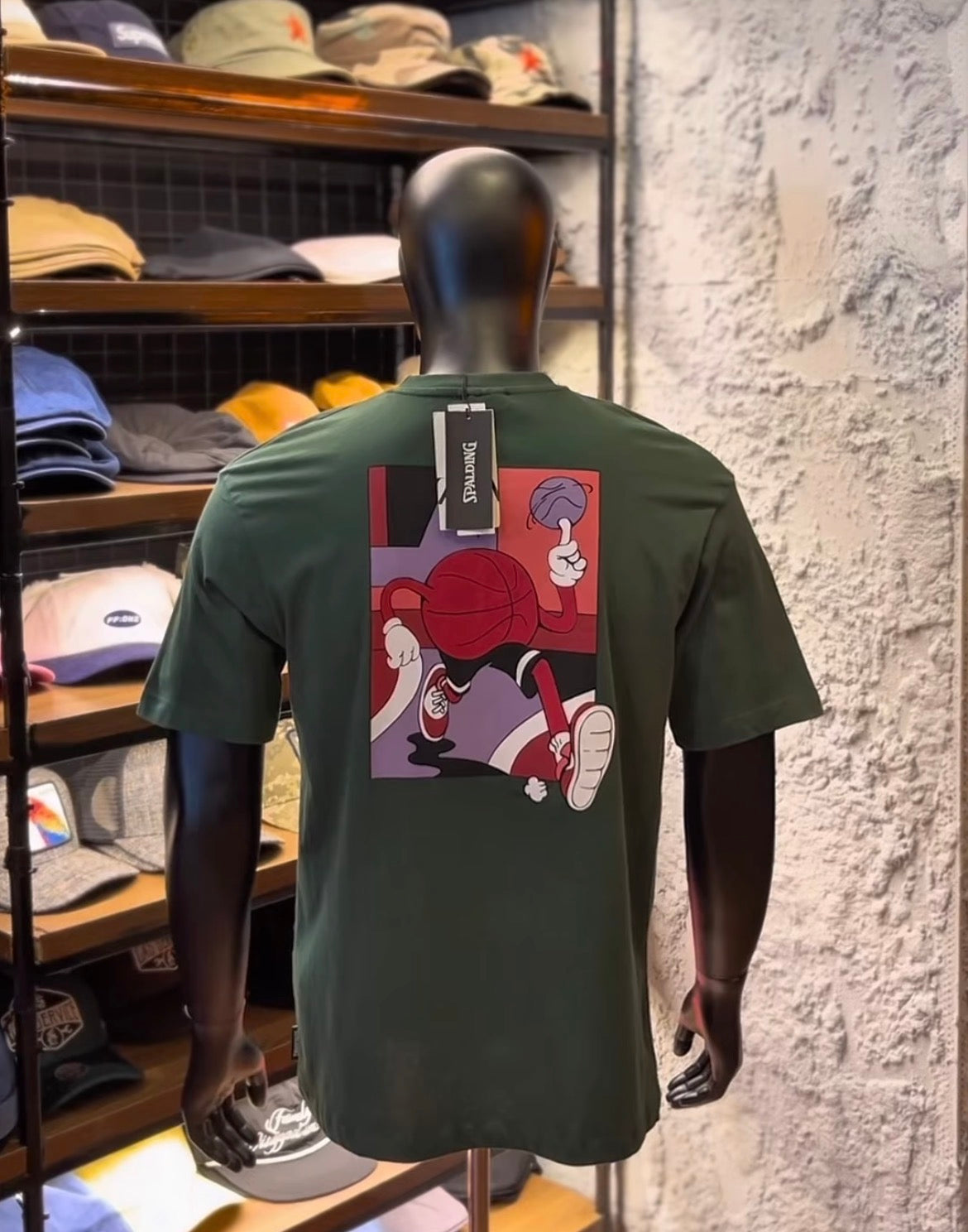 Zara tee in khaki green
