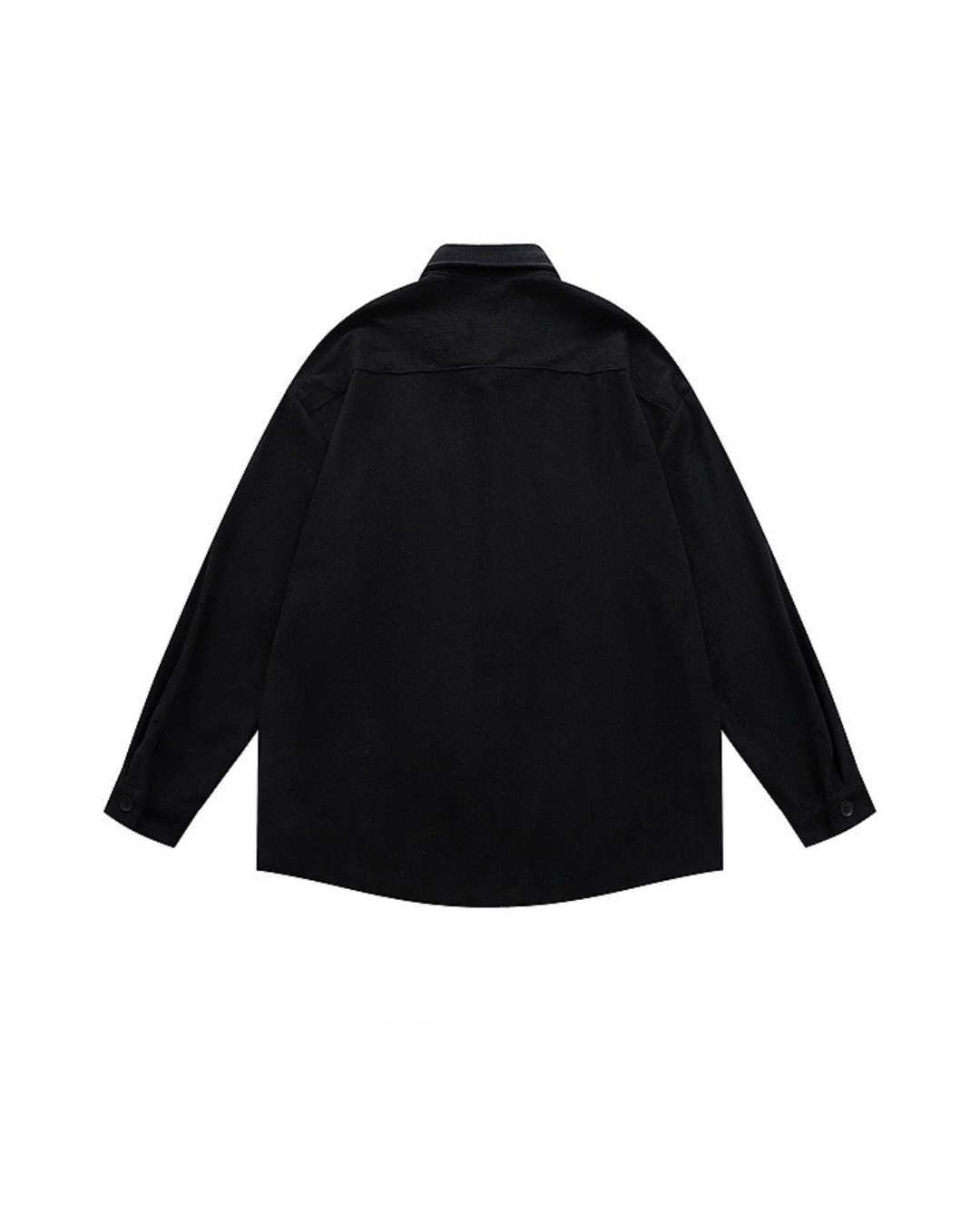 Embroidered corduroy shirt