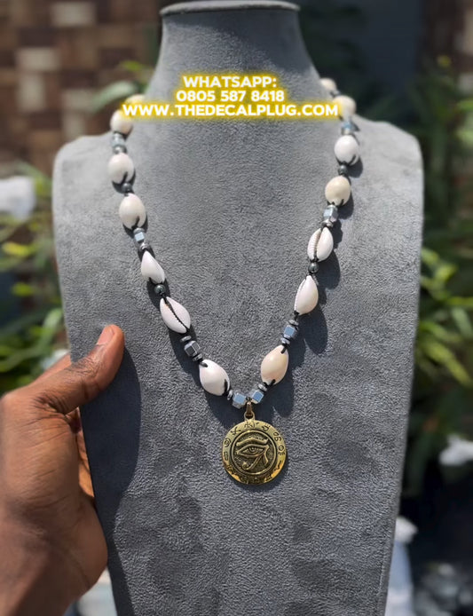 Cowry hamlet necklace