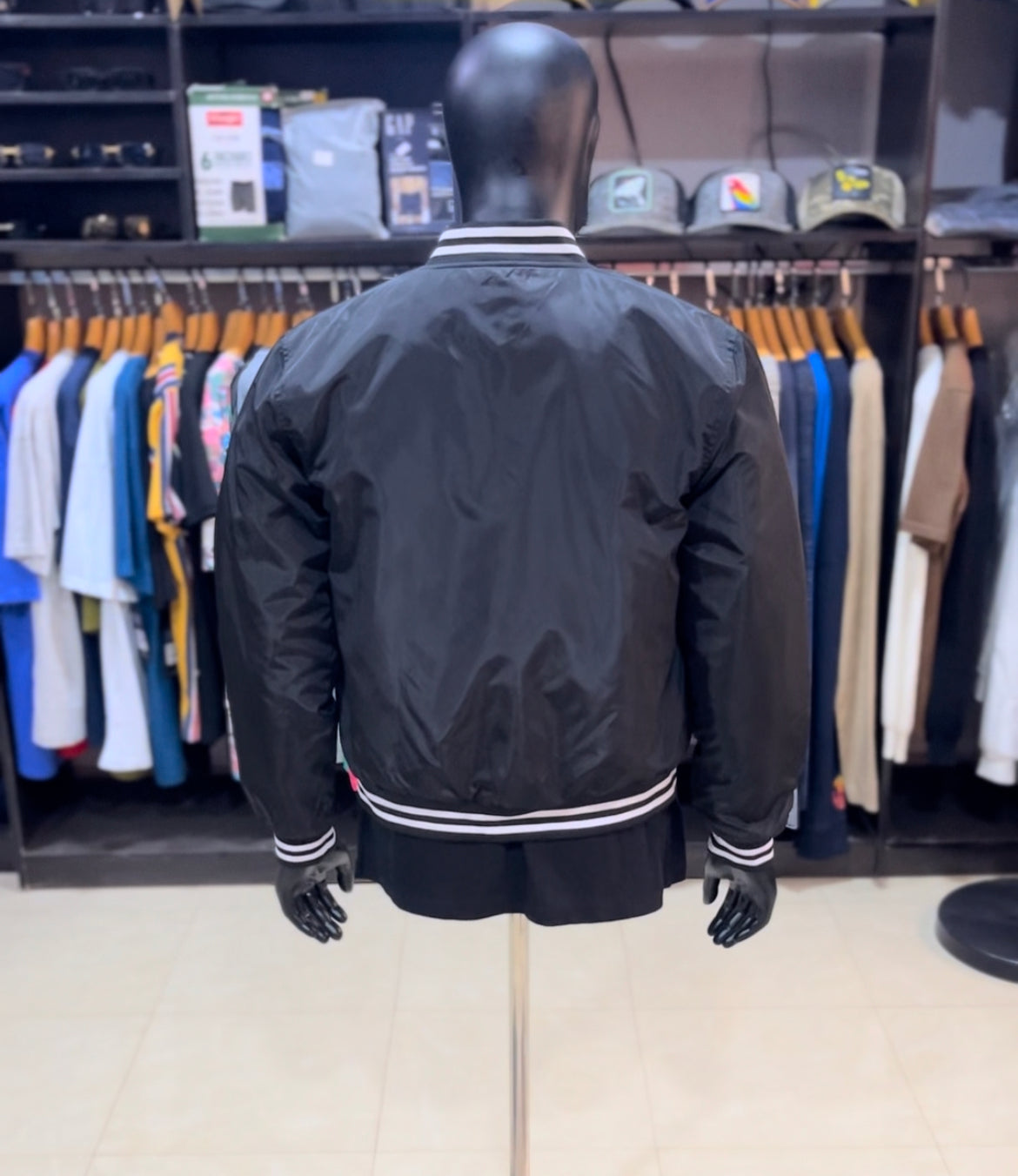 Boohoo varsity jacket