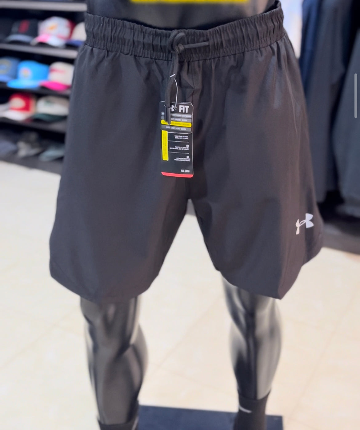 UA 2in1 fitness short