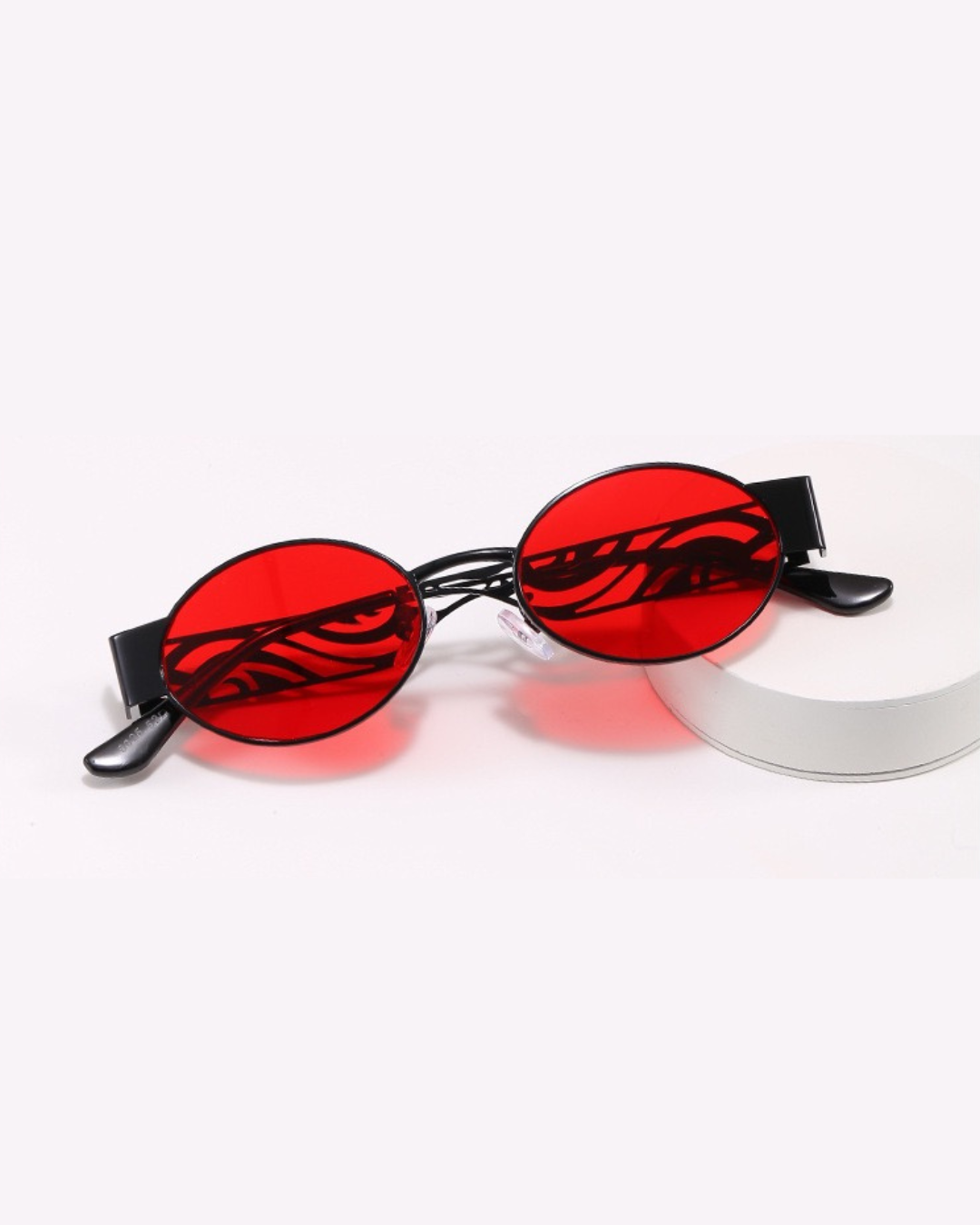 Round metal design glasses