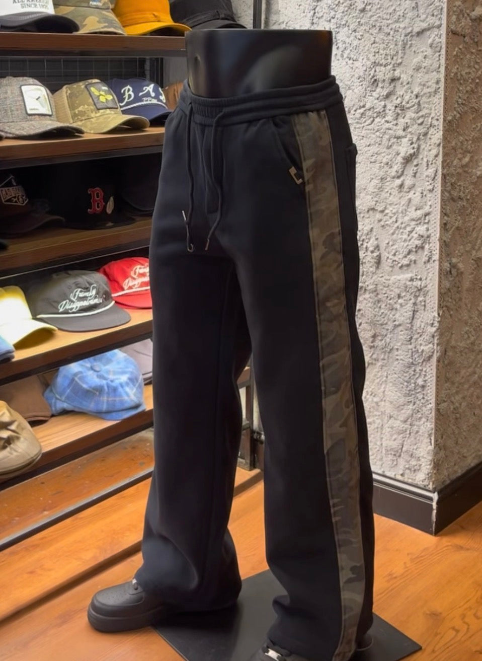 Camo mix heavy joggers