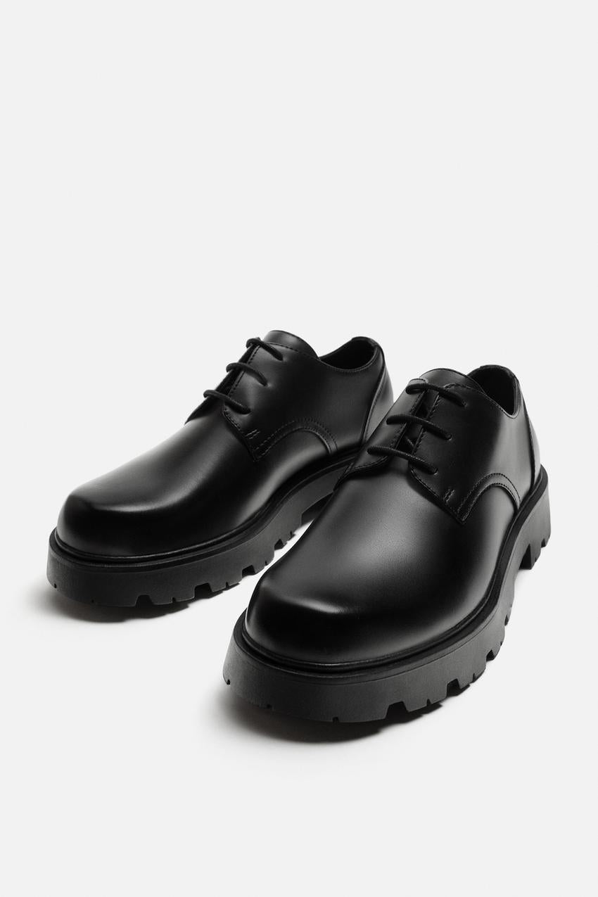 Zara Chunky sole shoe in black