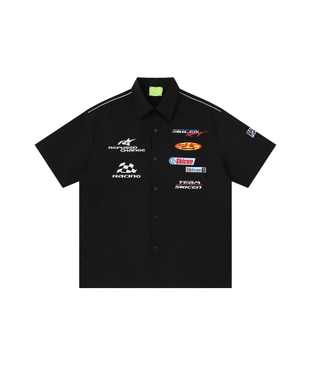 Motorsport button shirt