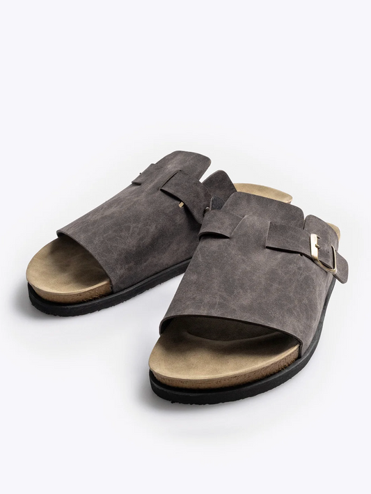 Giesto single-band mink slippers