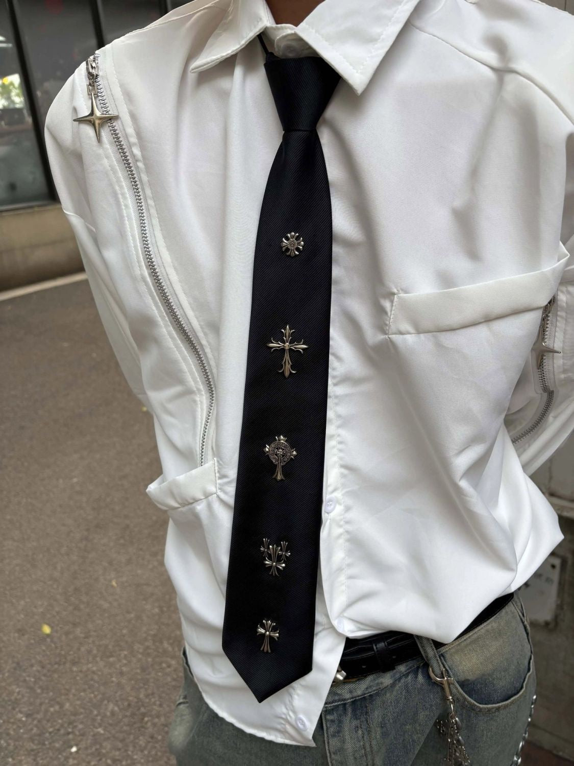 CH chrome hearts tie
