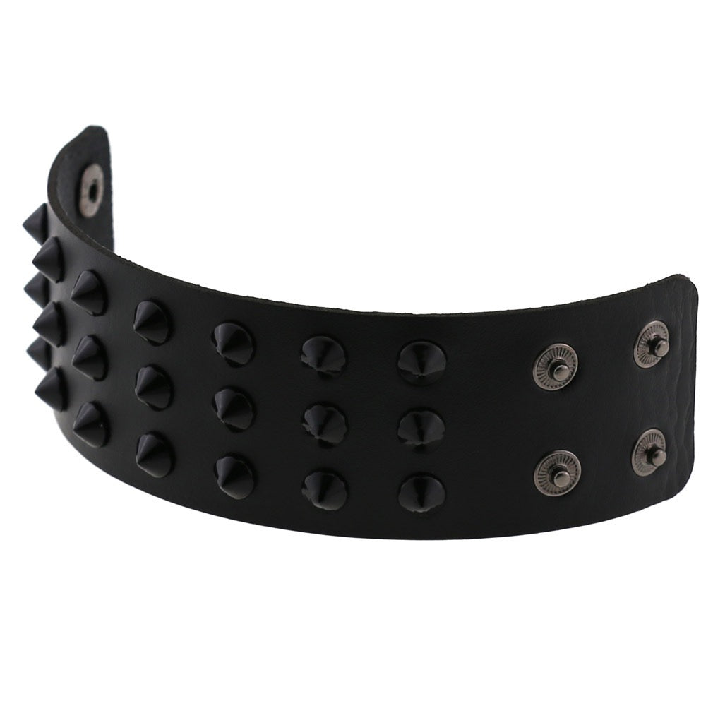 Studded goth bracelet