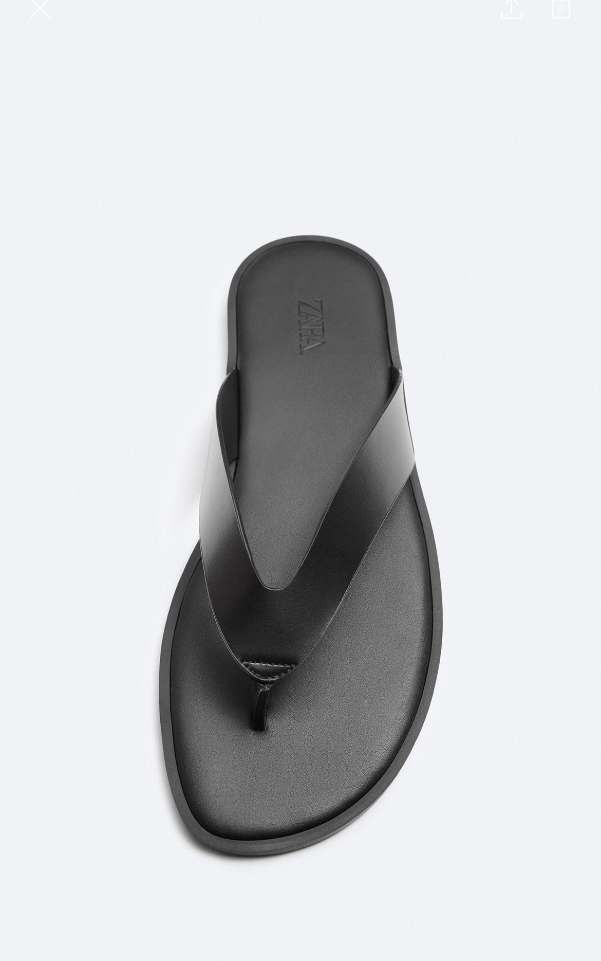 Zara Strappy leather slipper