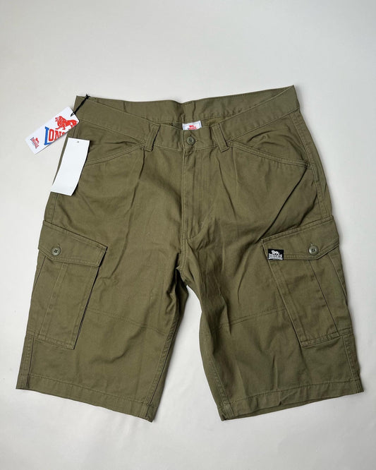 Lonsdale cargo short in olive green XL