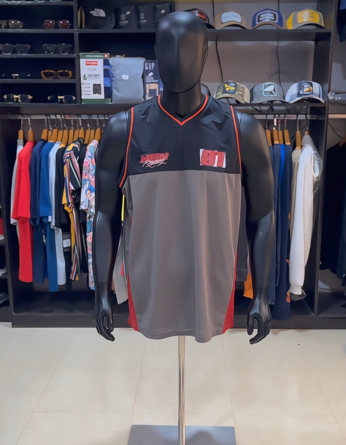 Boohoo basketball mesh vest