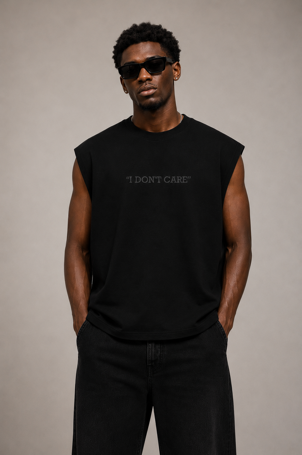 Reclaimed Yard I don’t care sleeveless