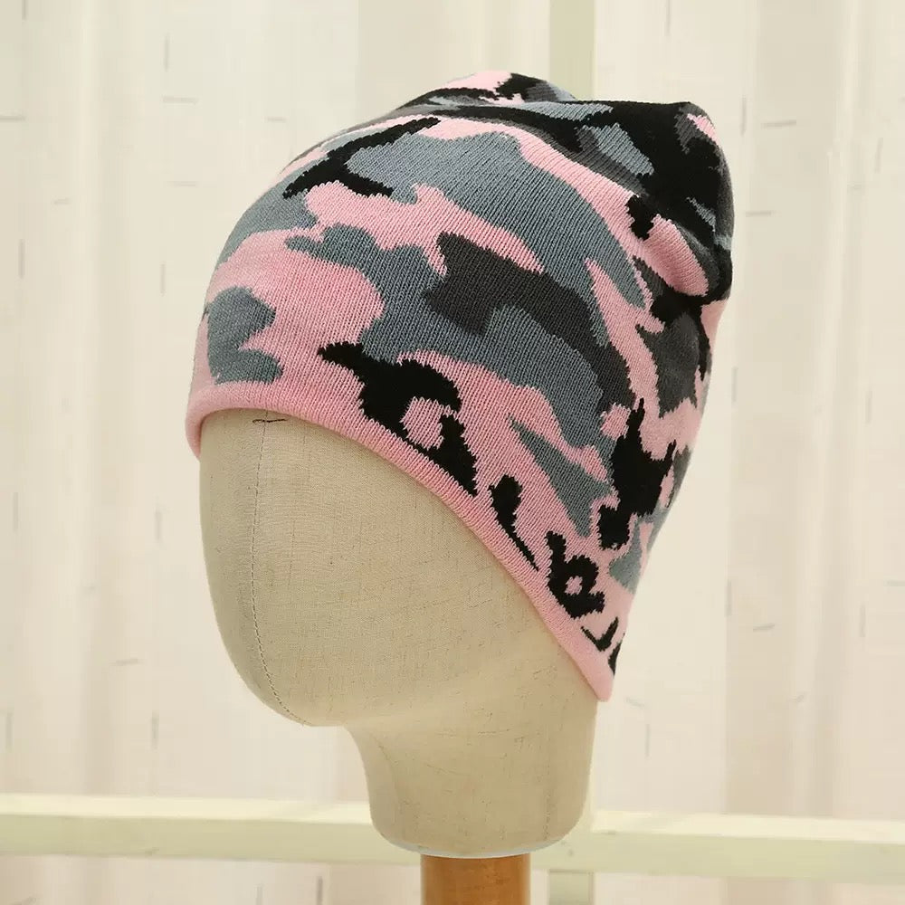 camo beanie