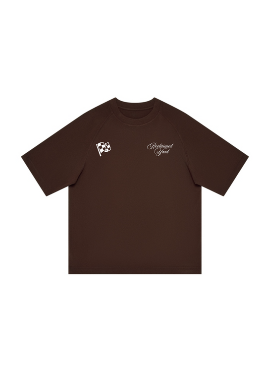 Reclaimed Yard Grand championship raglan sleeve T-shirt