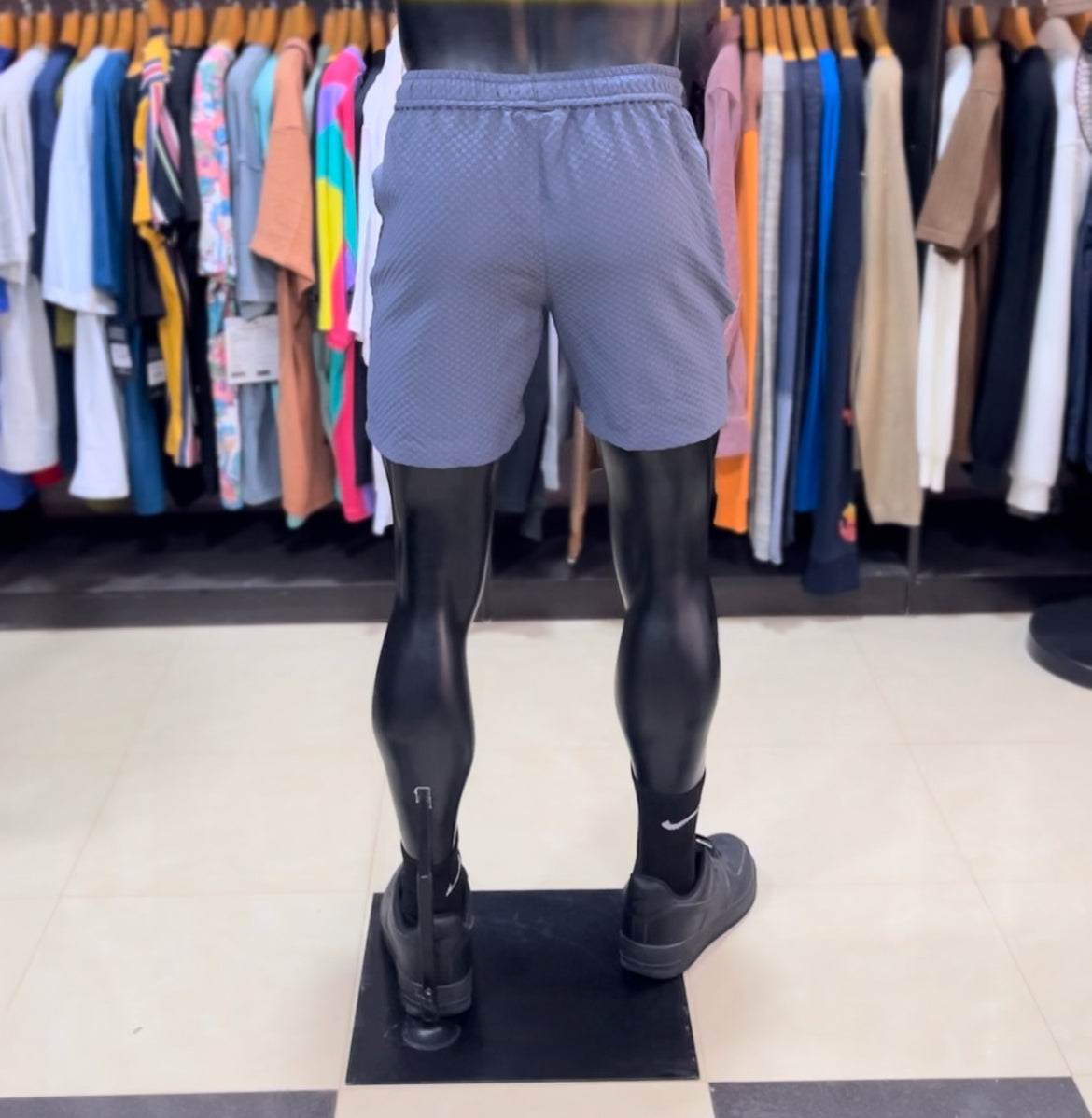 Boohoo checked waffle short