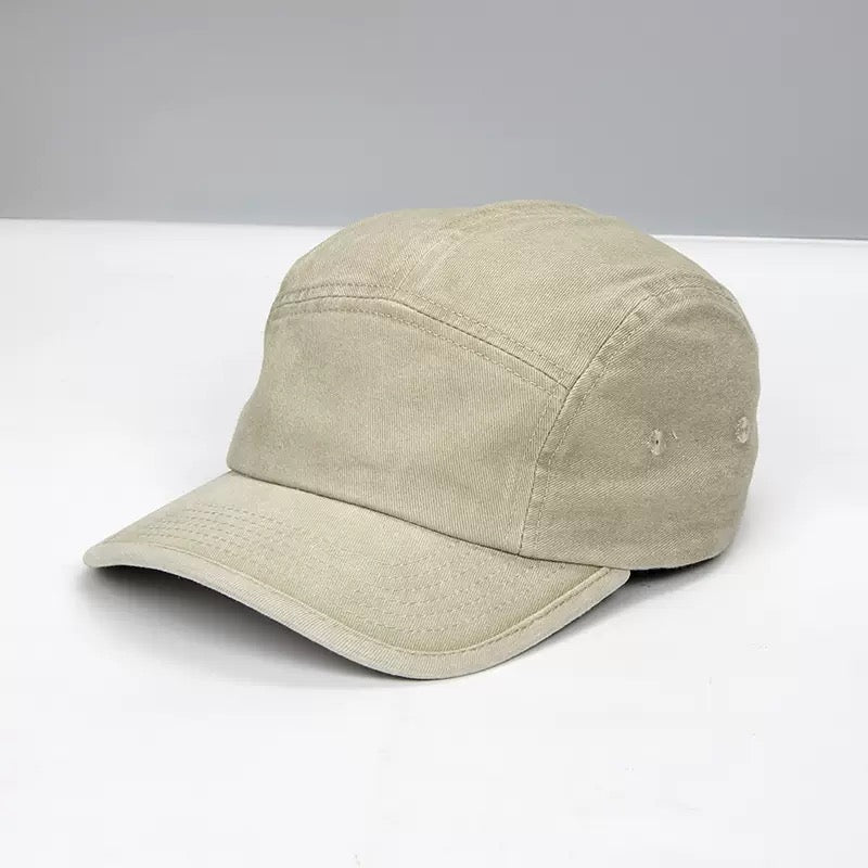 Washed 5 panel hat