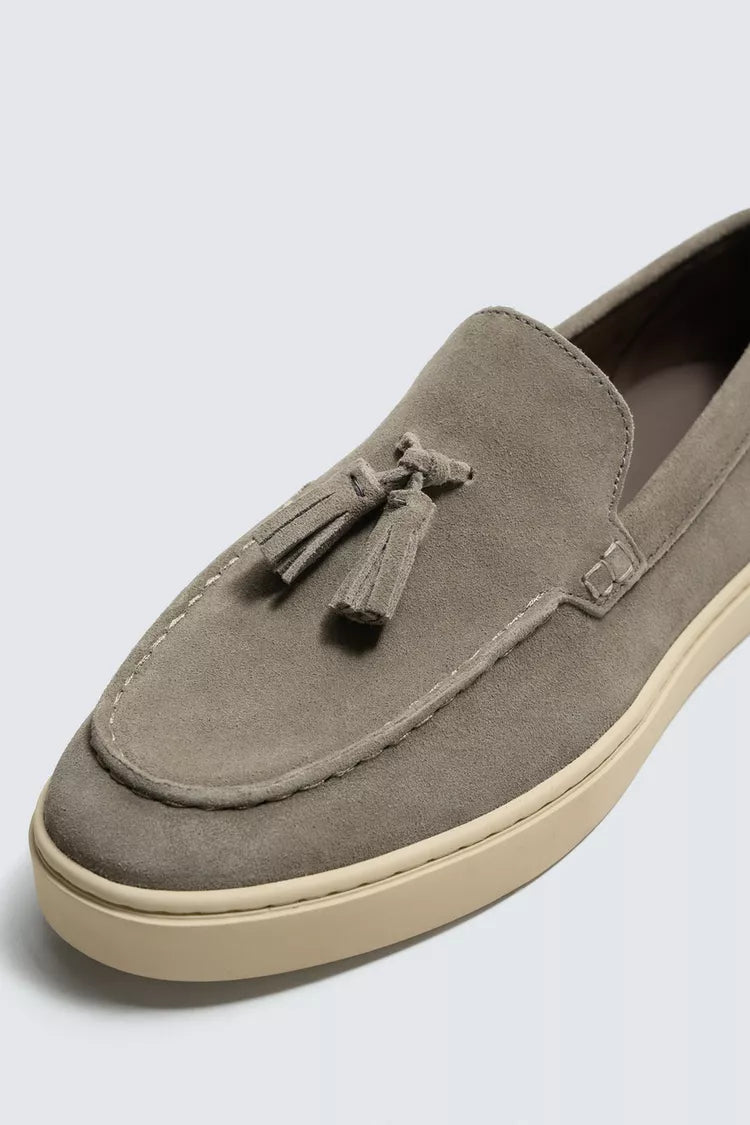 Zara tassel loafers