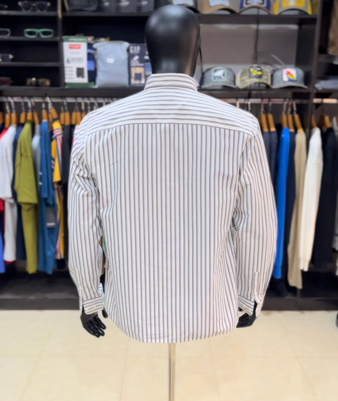 Only & Sons  stripe cotton shirt