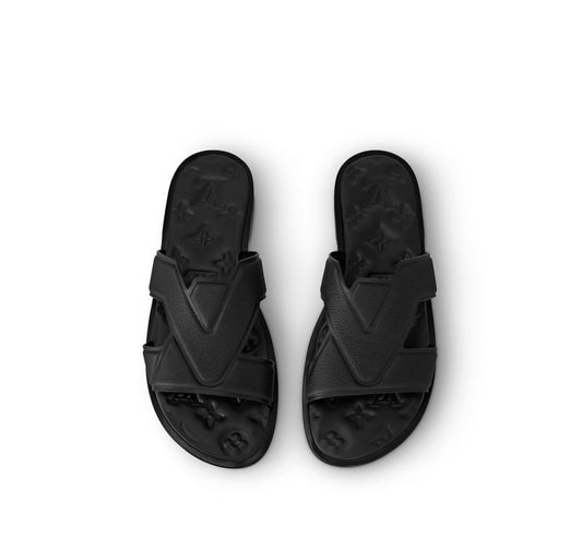 LV leather sandal