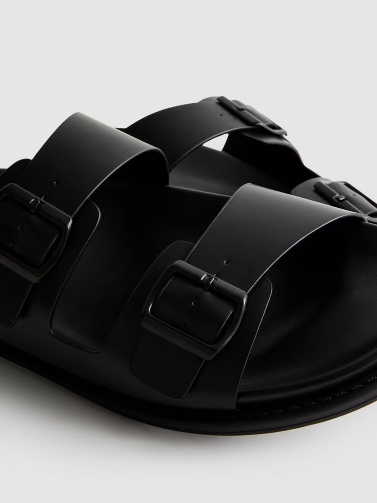 Two-Strap primark Sandals in black