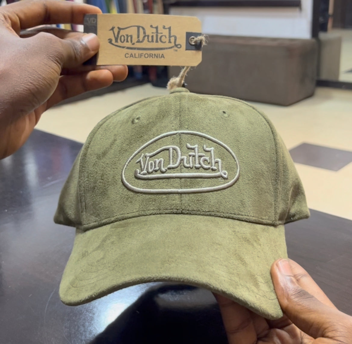 VonDutch VD patch dad hat
