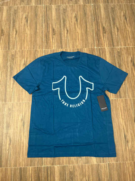 True religion  logo tee