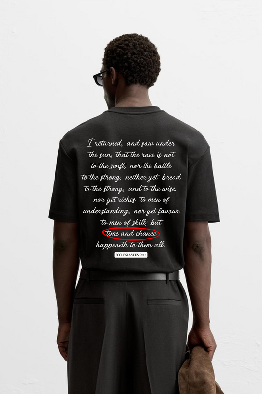 Reclaimed Yard time & chance tee