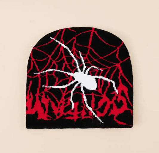 Spidey goth beanie