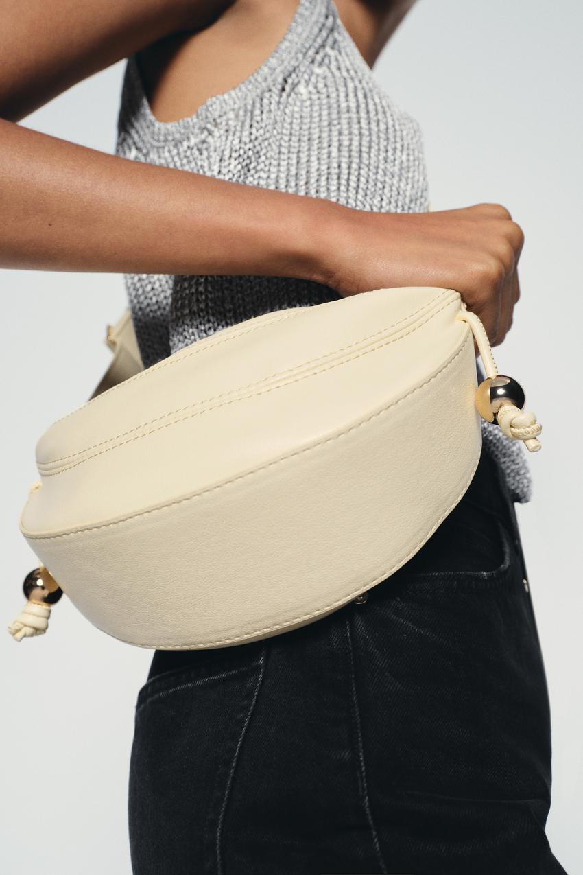 Zara Ladies oval crossbody bag