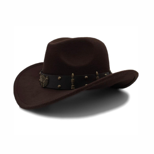 Goth ranch hat