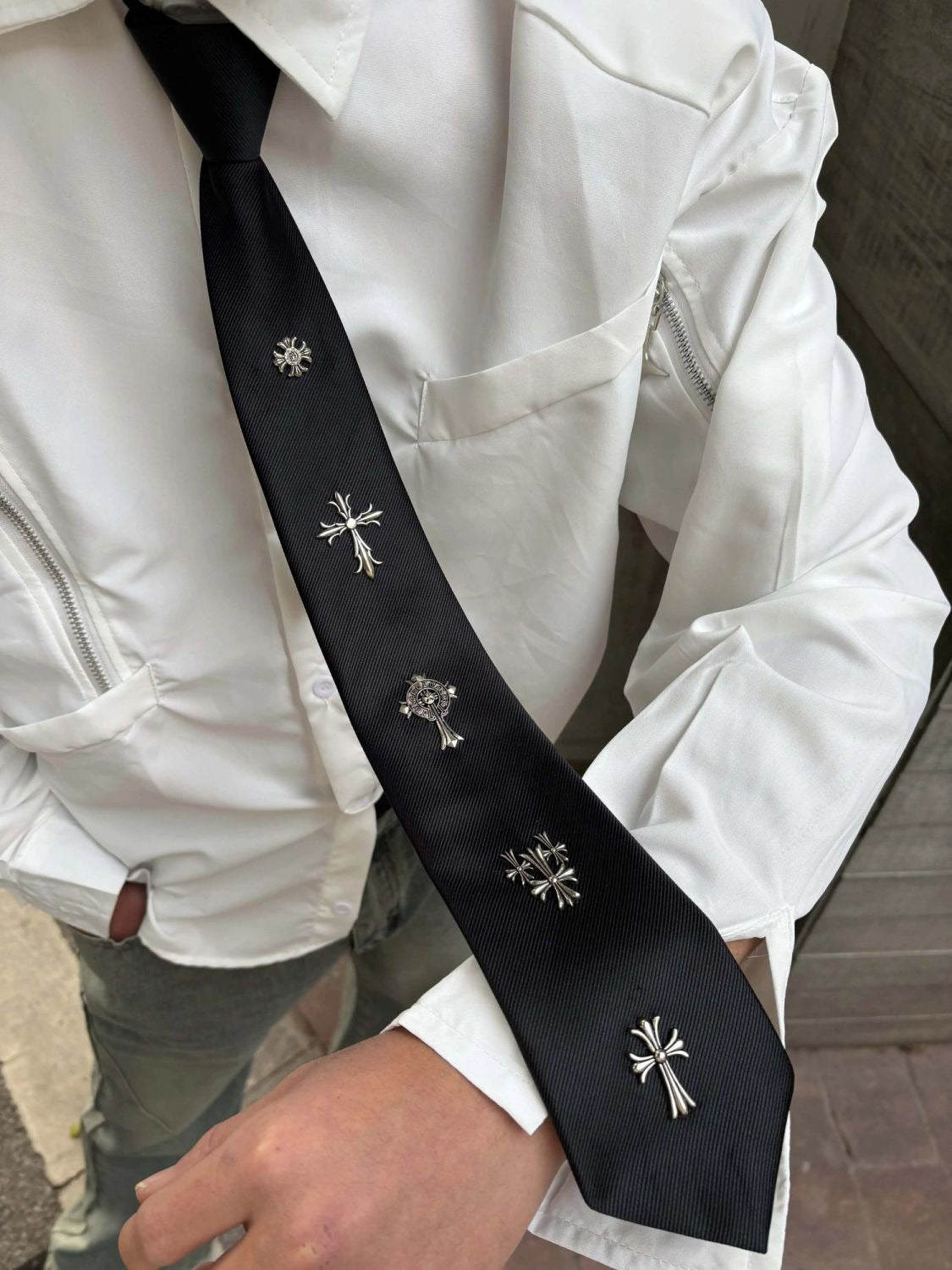 CH chrome hearts tie