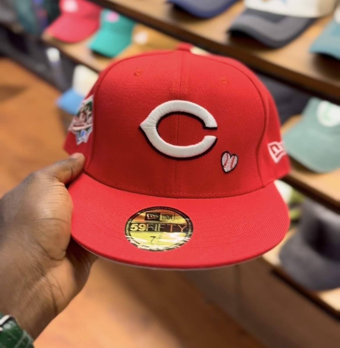 Cincinnati mulitpatch fitted hat