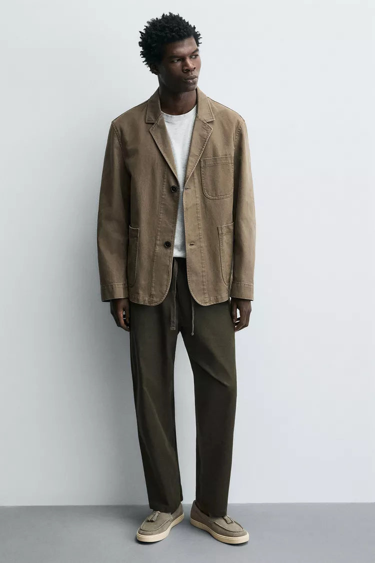 Zara tassel loafers