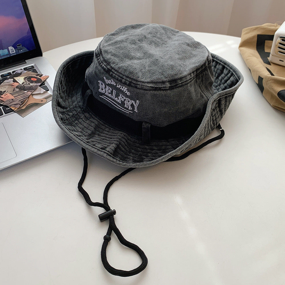 Bellfry utility washed bucket hat