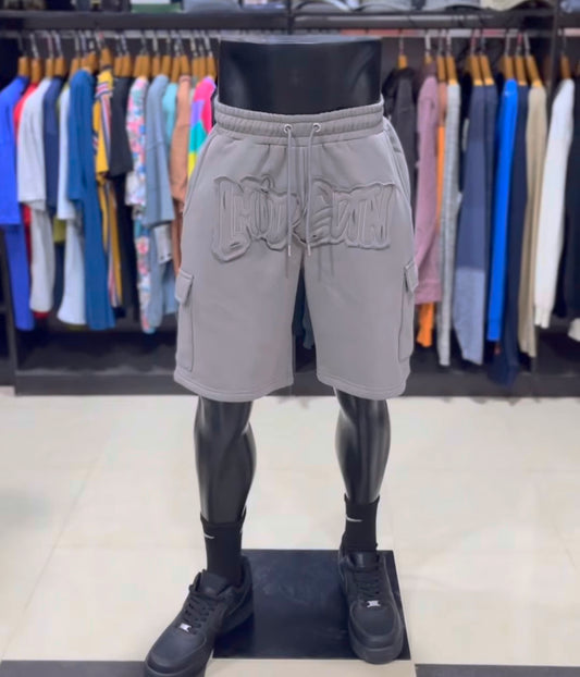 Boohoo distressed patch  cargo short