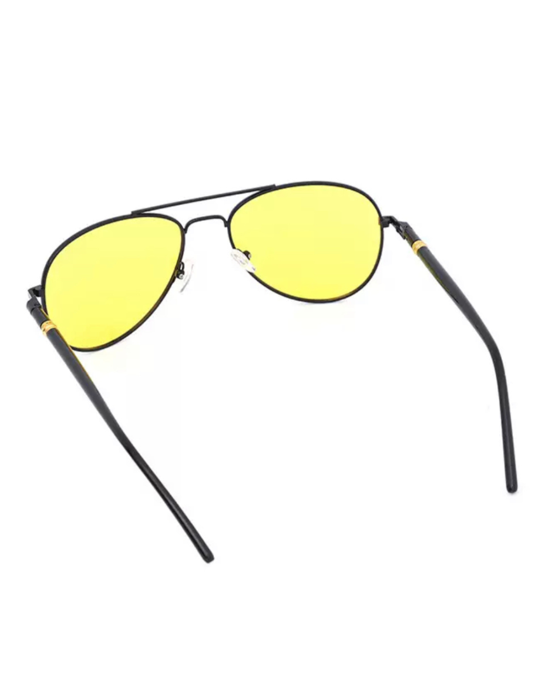 Aviator yellow lens glasses